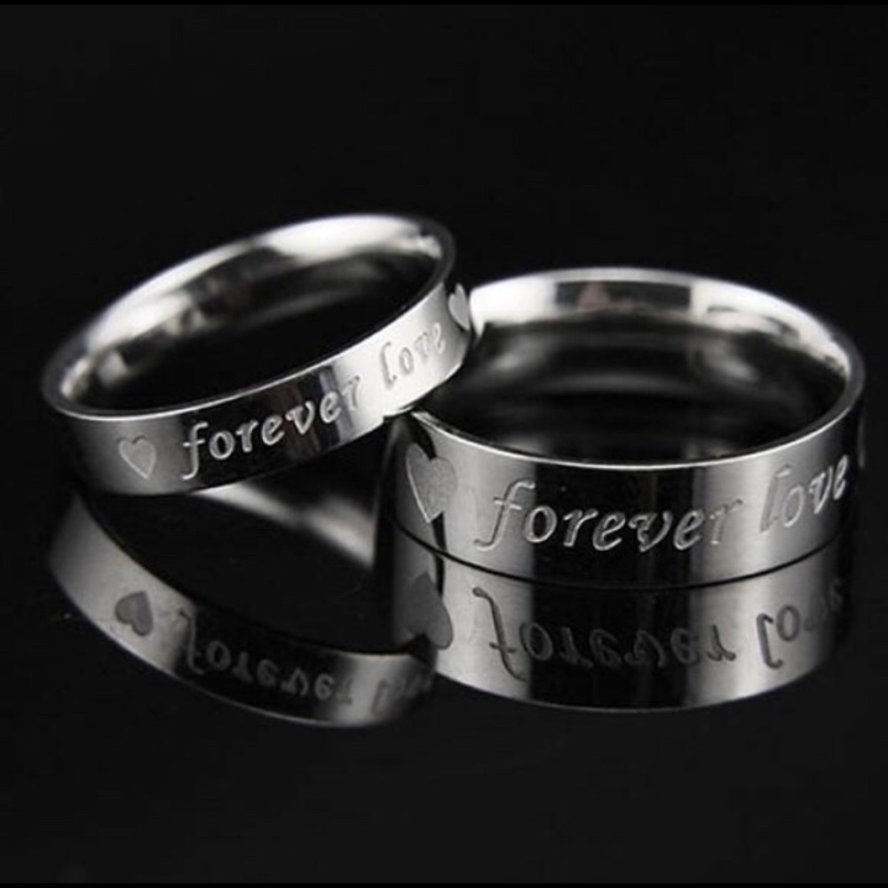 Stainless Steel Engagement Bands